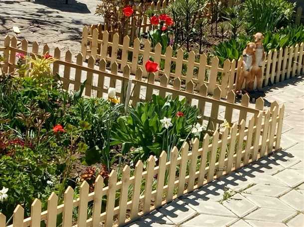 Оформление палисадника своими руками
