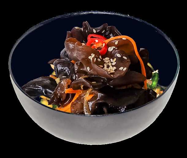 Маринованный китайский древесный гриб Муэр (видео)