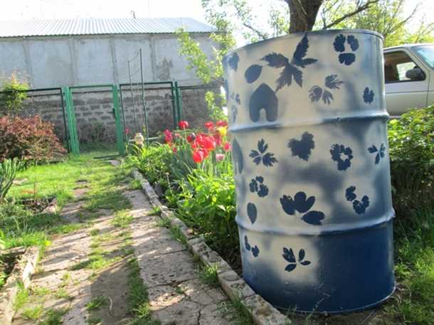 Оригинальные способы декорирования бочки